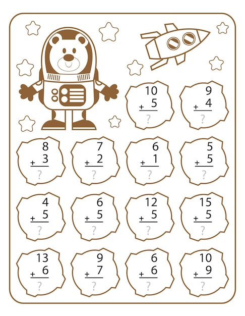 math worksheets for elementary school kids addition, subtraction, multiplication worksheets