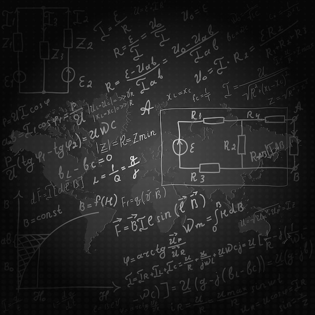 Mathematical equations and formulas