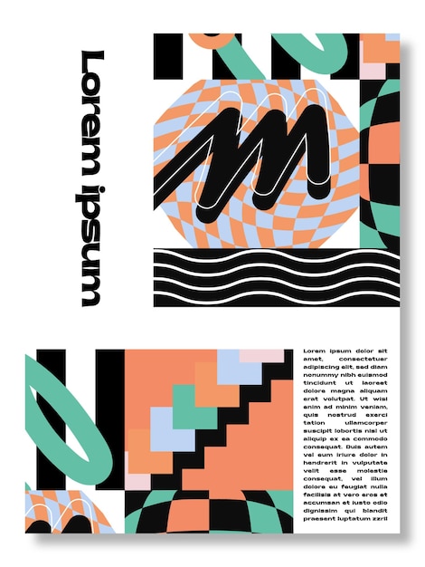 Maximalist Modern Trends Poster Design