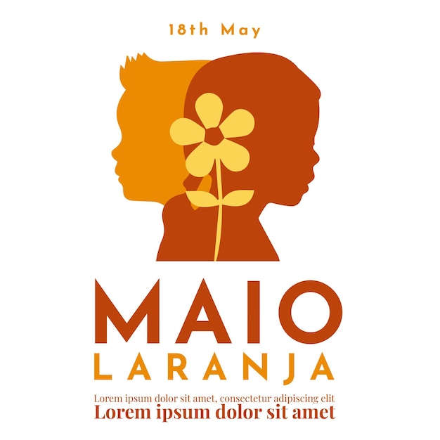 May 18 Maio Laranja national day against sexual abuse and exploitation of children in brazil