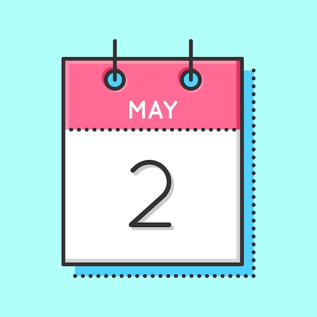 May Calendar Icon