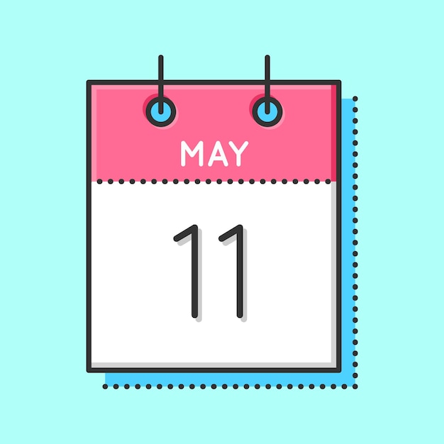 May Calendar Icon