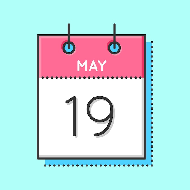 May Calendar Icon