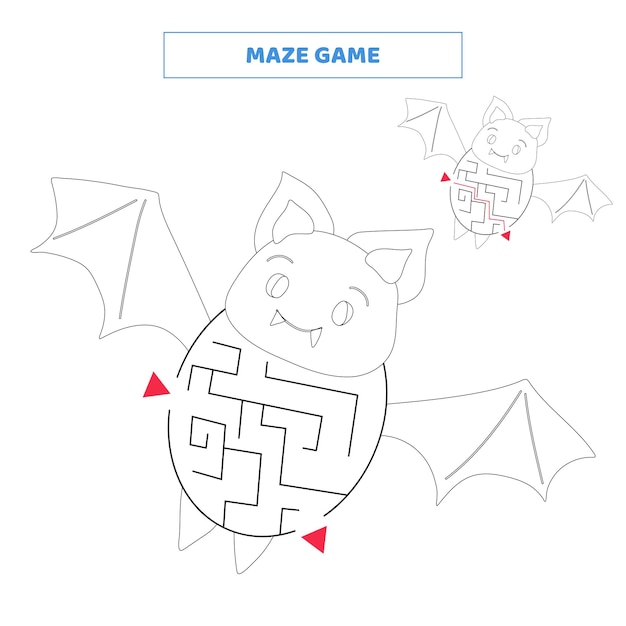 Maze game for kids