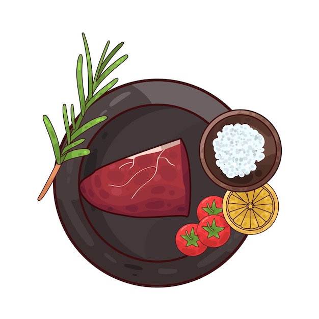 Meat illustration