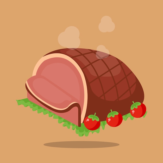 Meatloaf vector