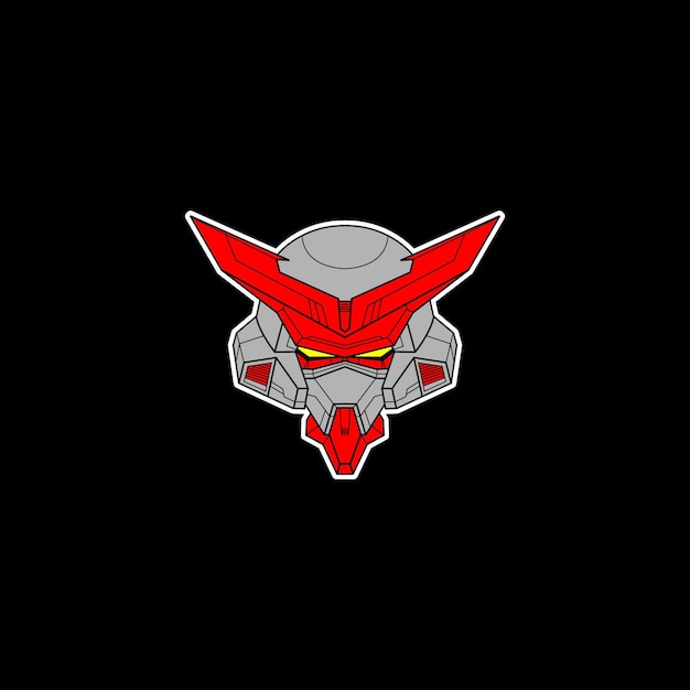 mecha head logo