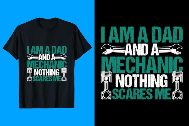 Mechanic T-shirt Design