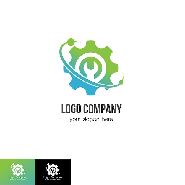 Mechanical logo