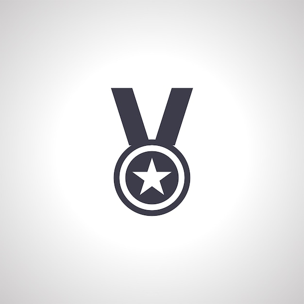 medal icon medal with star icon