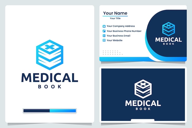 Medical book ,clinic , logo design and business card