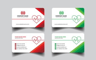 Hospital business cards