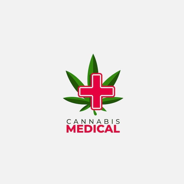 Medical cannabis design color gradient