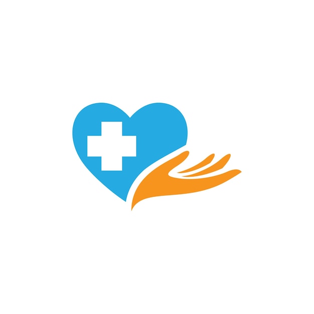 Medical care logo images illustration design