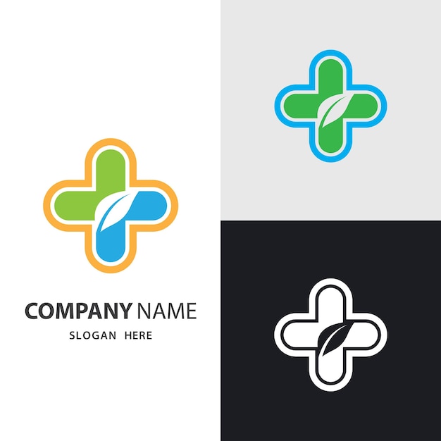 Medical care logo images