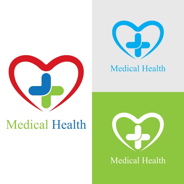 Medical care logo images