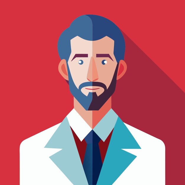 medical docent have some experience in medicine vector illustration flat 2