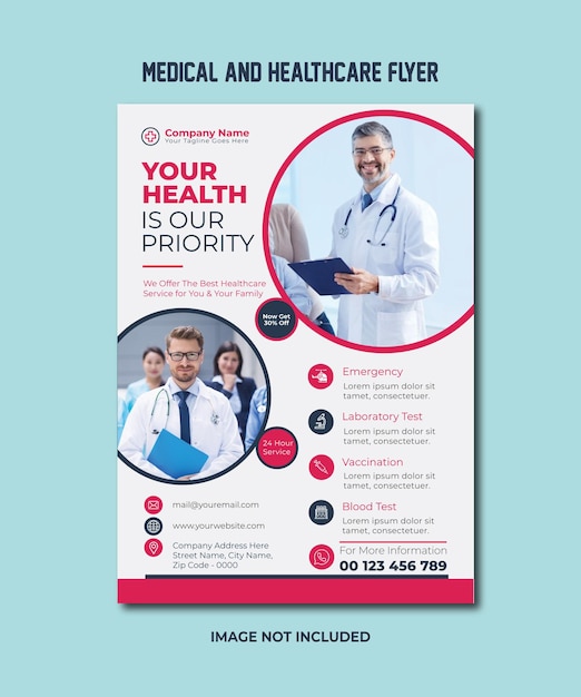 Medical Flyer Design Template