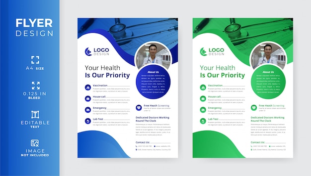 Medical flyer design 