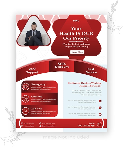 Medical Flyer template