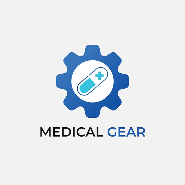 Medical gear logo design