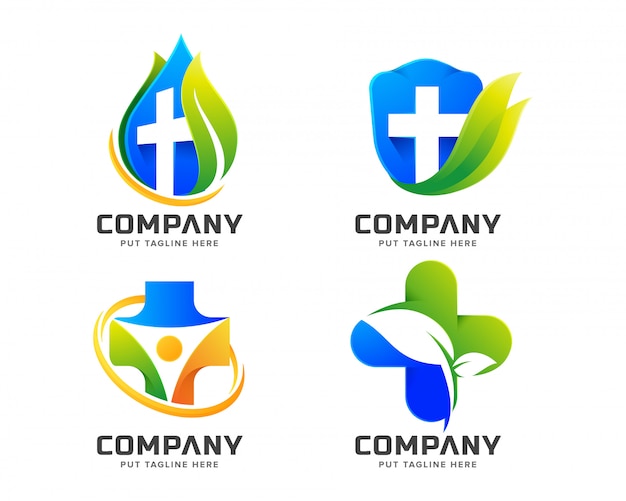 medical health logo for company