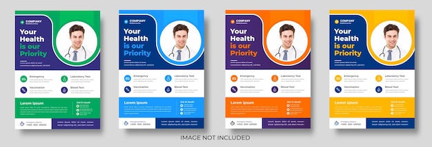 Medical healthcare Flyer Design Template