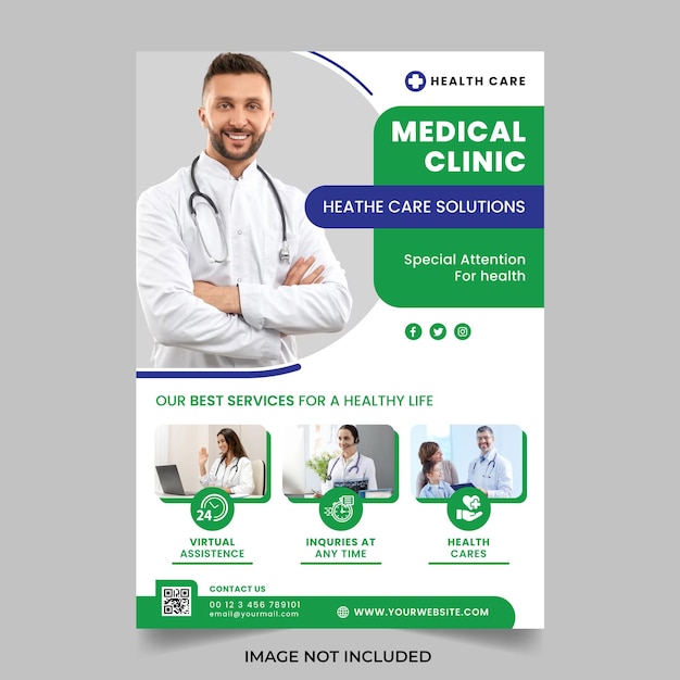 Medical healthcare multipurpose flyer design