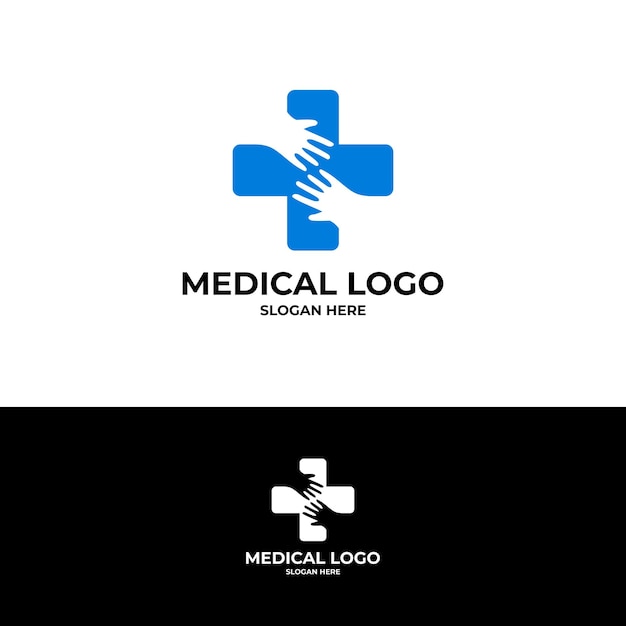 medical hospital vector logo