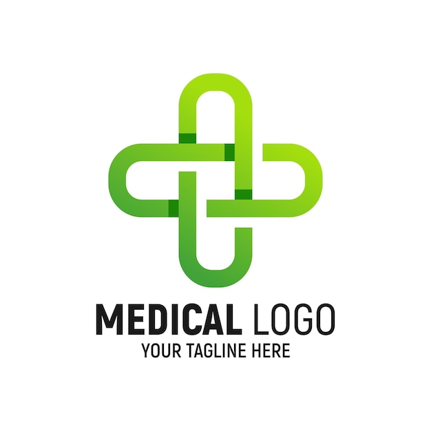 Medical Logo Design Template Inspiration Vector Illustration