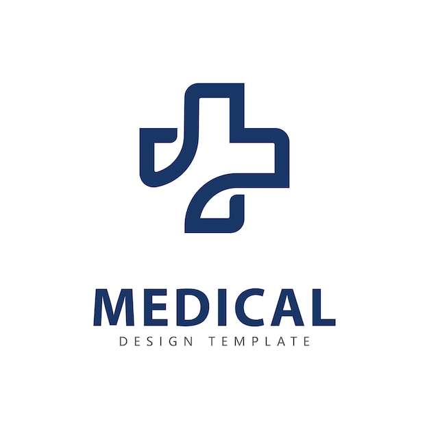 Medical logo icon design template elements