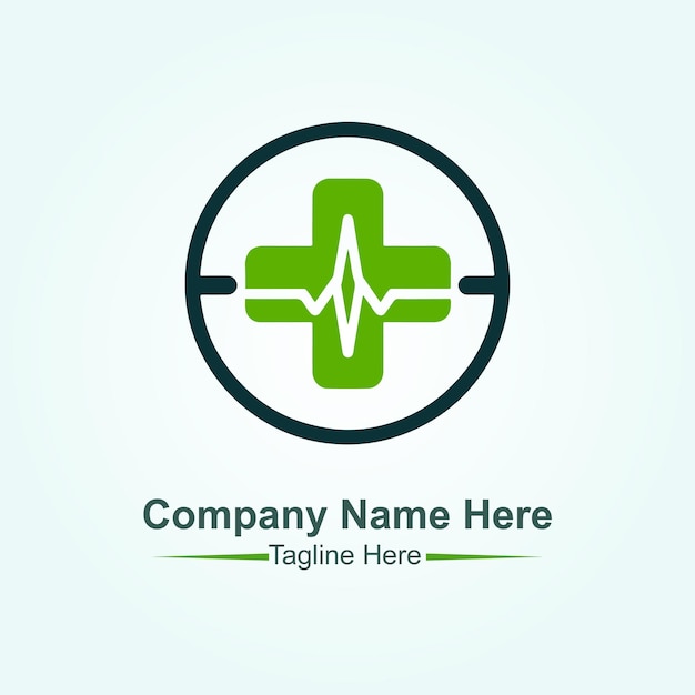 Vector medical logo and icon vector