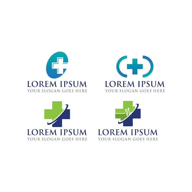 Medical logo pharmacy logo vector