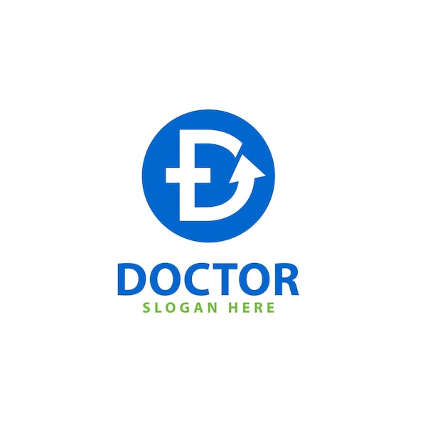 Medical logo template design vector Cross icon