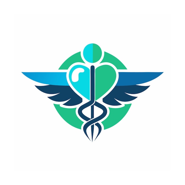 Vector medical logo template