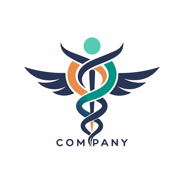 Vector medical logo template