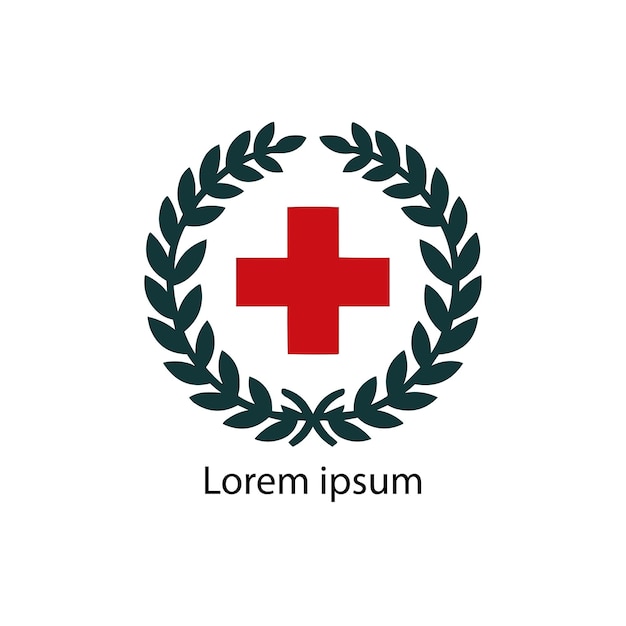 medical logo on white background