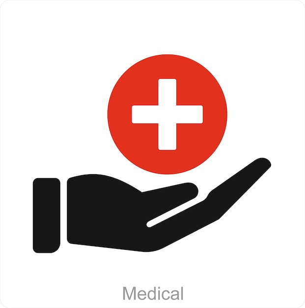 Medical and medical sign icon concept