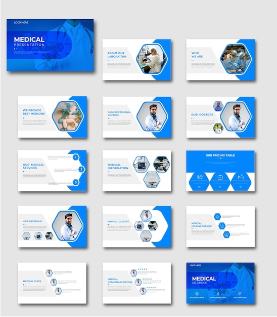 medical presentation design