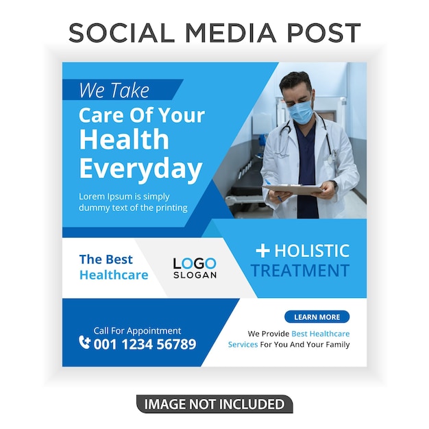 Medical Social Media Post Banner Template