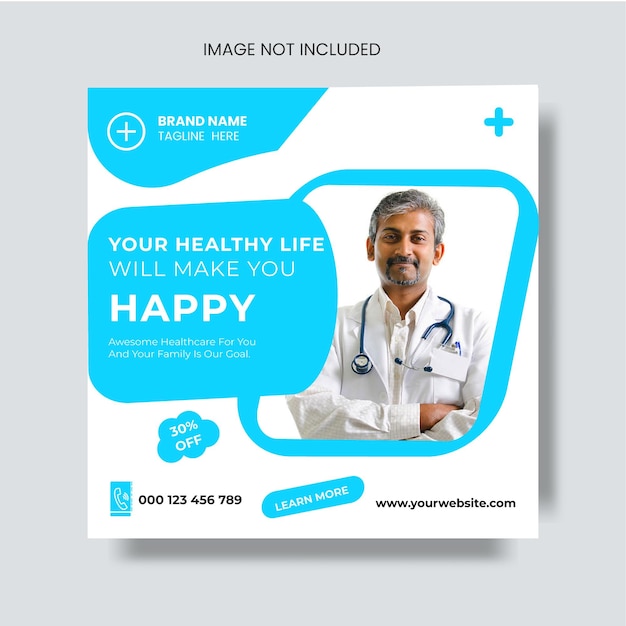 Medical Social Media Post Banner