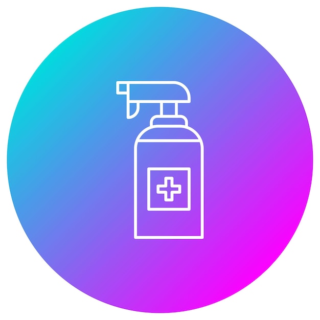 Medical Spray vector icon Can be used for Pharmacy iconset