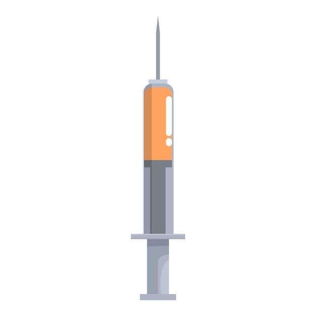 Medical syringe containing liquid medicine for injection