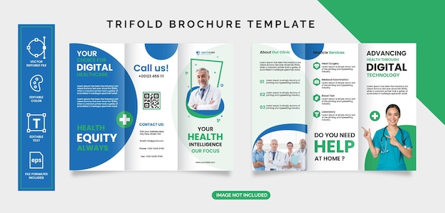 Medical Trifold Brochure Design