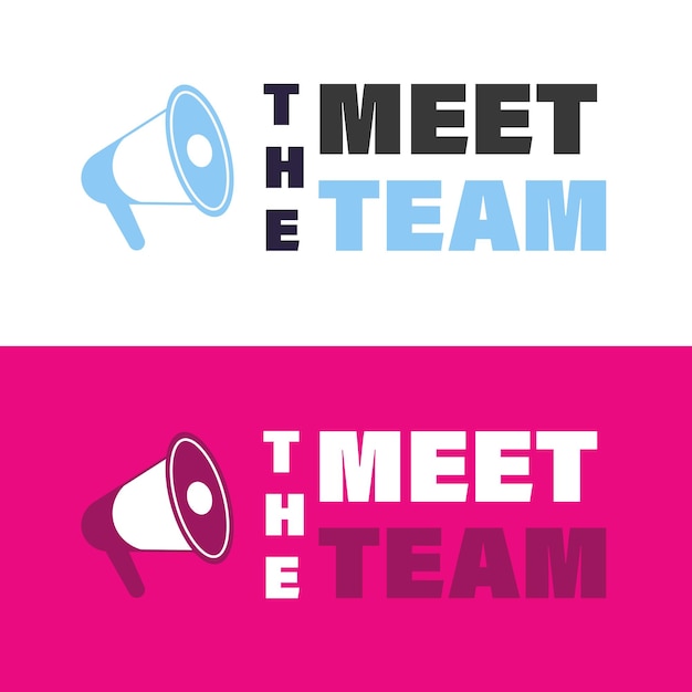 Meet the team concept diverse business