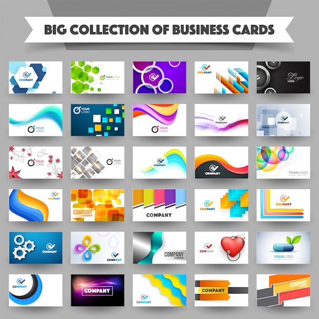 Mega collection of professional Business Cards.