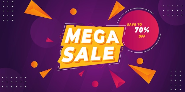 mega sale background