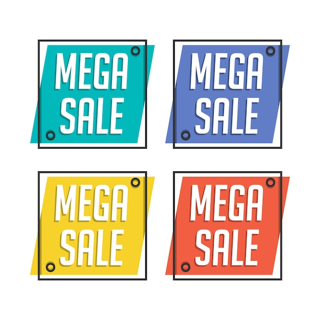 Mega sale badge