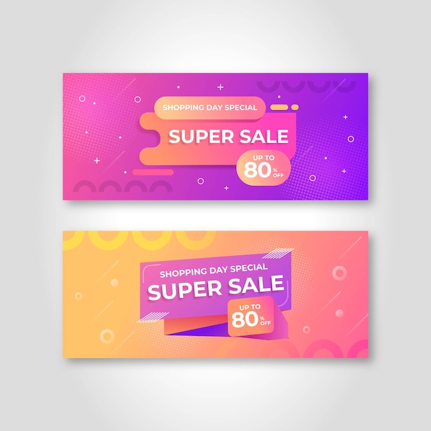 Mega sale banner business promotion template design Premium Vector