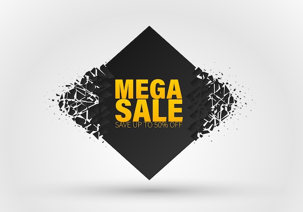 Mega Sale banner